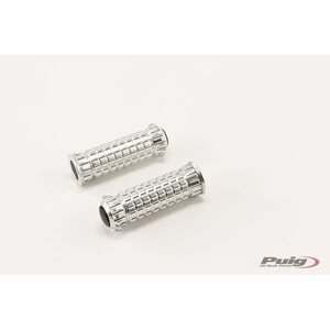 Puig Footpegs R-Fighter Piloto Rig/Left C/Silver