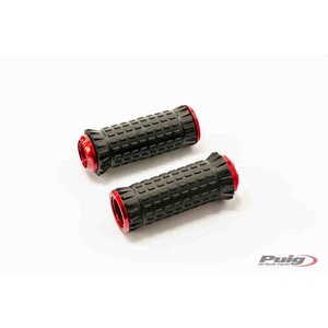 Puig Footpegs R-Fighter S Piloto Rig/Left C/Red
