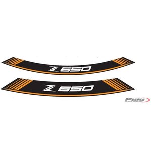 Puig Kit 8 Rim Strips Z650 C/Orange