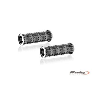 Puig Kit Rubbers For Footpegs Hi-Tech X-Fighter S C/Gra