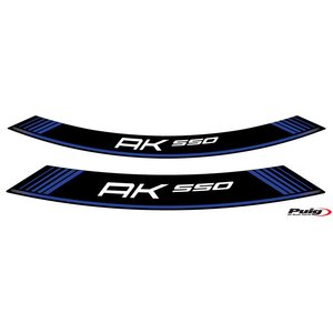 Puig Kit 8 Rim Strips Kymco Ak550 C/Blue