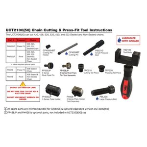 RK Japan Chain Tool Set (50)