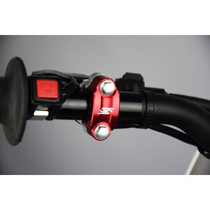 Scar Universal Rotating bar clamp - Red