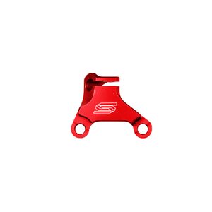 Scar Clutch Cable Guide - Suzuki Red color
