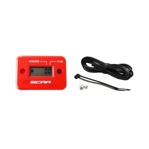 Scar Hour meter Red color