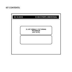 Stompgrip Universal Strips - Icon : Clear