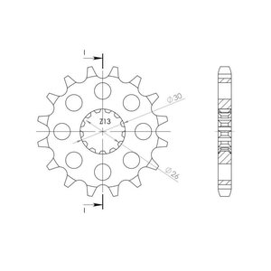 Supersprox / JT Front sprocket 1180.18