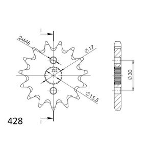 Supersprox / JT Front sprocket 1257.14