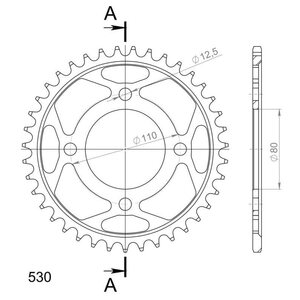 Supersprox / JT Rear sprocket 284.39