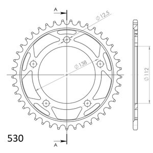 Supersprox / JT Rear sprocket 302.41
