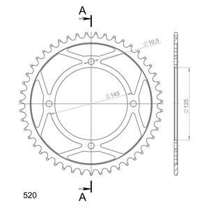 Supersprox / JT Rear sprocket 857.47