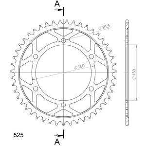 Supersprox / JT Rear sprocket 300.48