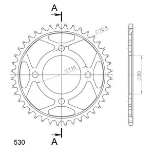 Supersprox / JT Rear sprocket 284.40