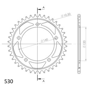 Supersprox / JT Rear sprocket 1800.40