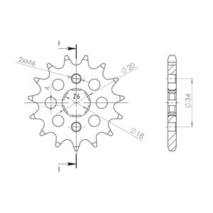 Supersprox / JT Front sprocket 259.14