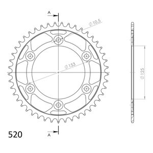Supersprox / JT Rear sprocket 301.45