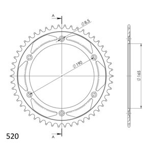 Supersprox / JT Rear sprocket 896.52
