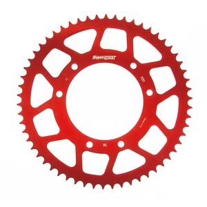 Supersprox Takaratas, 58, Ø105mm, Punainen, Derbi / Aprilia / Yamaha