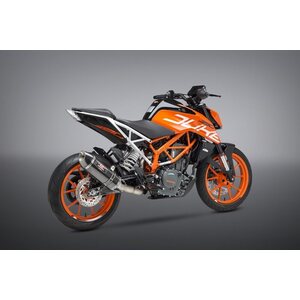 Yoshimura Ktm 390 Duke 17-19/ Rc390 17-19 Race R-77 3Qtr Ti-Cf-Cf Works Finish