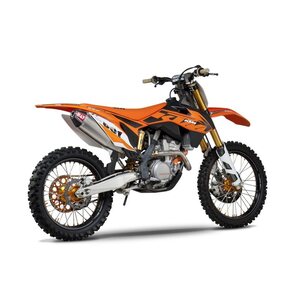 Yoshimura Ktm 250 Sx-F 2013-15 Signature Rs-4 Fs Ti-Ti-Cf