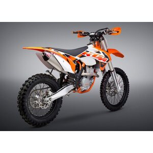 Yoshimura Ktm 350 Sx-F 2013-15 / Xc-F 2014-15 Signature Rs-4 Fs Ti-Ti-Cf