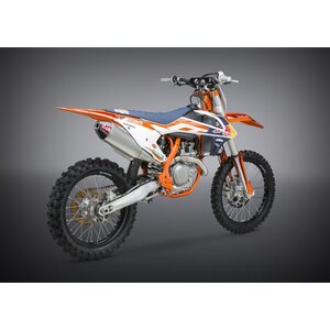 Yoshimura Ktm 450Sx-F / Husqvarna Fc450/Fx450 2016-18 Signature Rs-4 Fs Ss-Al-Cf