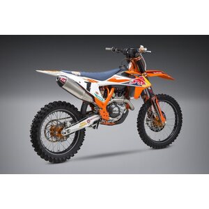 Yoshimura Ktm 450Sx-F / Husq Fc450 19-20 Signature Rs-4 Fs Ti-Ti-Cf