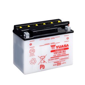 Yuasa Battery, YB12B-B2 (dc)