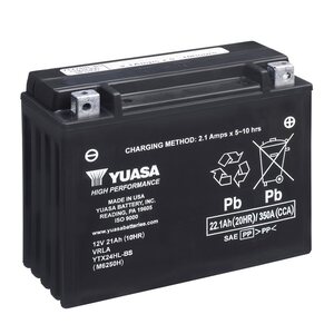 Yuasa akku, YTX24HL-BS (cp)