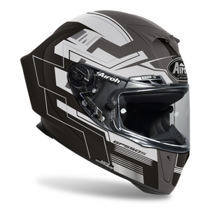 Airoh GP 550 S Challenge musta matta XL