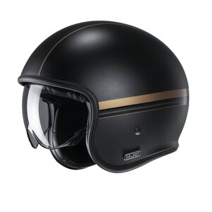 HJC Helmet V30 Equinox Black Gold MC9SF S 55-56cm