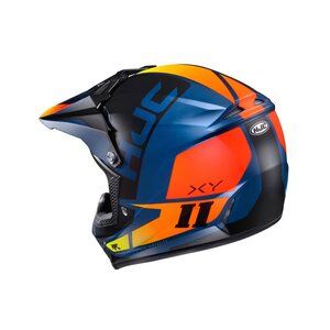 HJC Kypärä Junior CL-XY II Creed Musta/Sininen/Oranssi MC27SF L 53-54cm