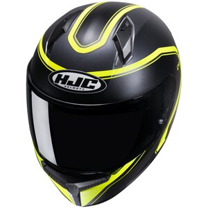 HJC Kypärä C10 Elie Musta/Fluo Keltainen MC3HSF L 58-59cm