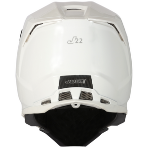 Just1 Kypärä J-22 F Solid Valkoinen Gloss XL