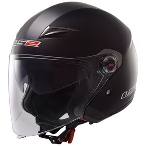 LS2 Helmet OF569 TRACK SINGLE MONO matt black XS