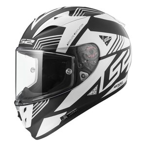 LS2 Helmet FF323 ARROW NEON Black White S