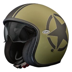 Premier Helmets 2206 Vintage Star Military BM L