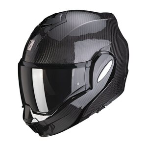 SCORPION Helmet EXO-TECH EVO CARBON solid black XS
