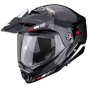 SCORPION Helmet ADX-2 Camino black/silver/red XL