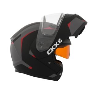 CKX Kypärä, avattava Flex RSV Sähkövisiirillä, Control punainen XS