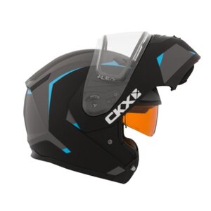 CKX Kypärä, avattava Flex RSV Sähkövisiirillä, Control sininen XS