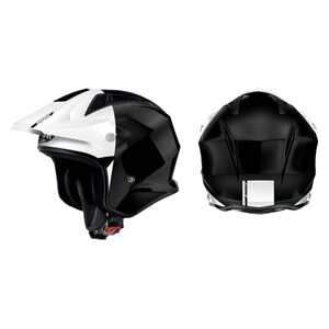 Airoh Helmet TRR-S Town Black/White matt/gloss S