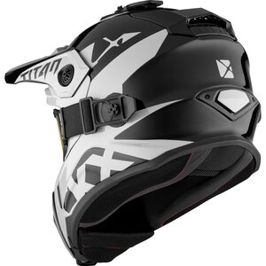 CKX Kypärä + Lasit TITAN Airflow Extra Valkoinen XS