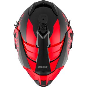 CKX Kypärä + Lasit TITAN Airflow Extra Punainen XS