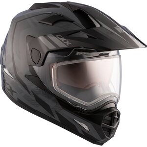 CKX Kypärä QUEST RSV Moosek Sähkövisiirillä Harmaa XS