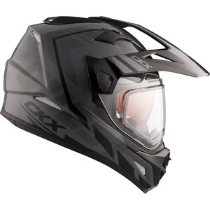 CKX Kypärä QUEST RSV Moosek Sähkövisiirillä Harmaa XS