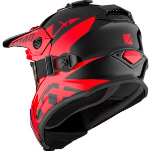 CKX Kypärä + Lasit TITAN Airflow Extra Punainen S