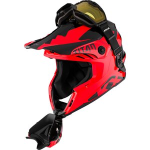 CKX Kypärä + Lasit TITAN Airflow Extra Punainen S