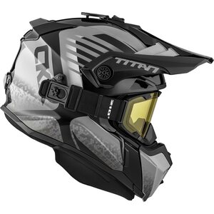 CKX Kypärä + Goggles TITAN Avid Harmaa S