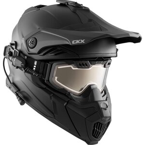 CKX Kypärä + Lasit Sähkölinssillä TITAN Airflow Mattamusta 3XL